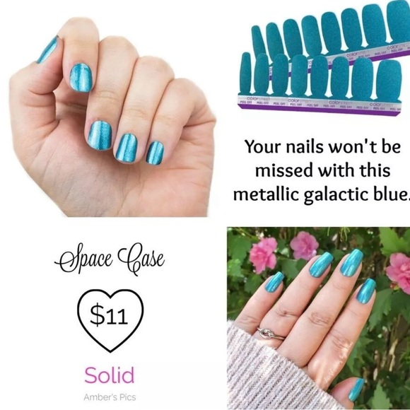 190. Color Street Nail Polish Strips - Space Case - Picture 2 of 3